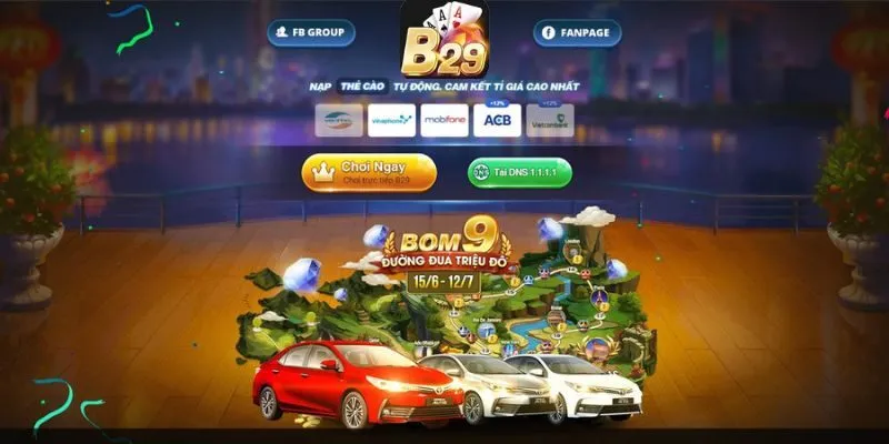 Giao diện sáng tạo trực quan thu hút các bet thủ khi đăng nhập lần đầu